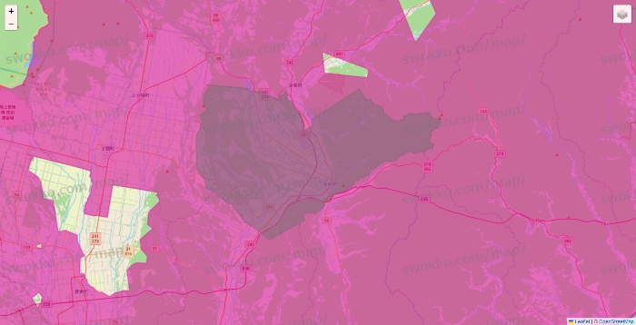 北海道のイオンネットスーパーのエリア地図