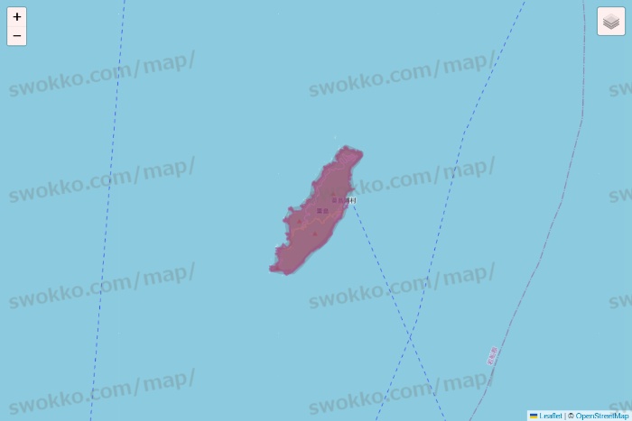 新潟県のイオンネットスーパーのエリア地図