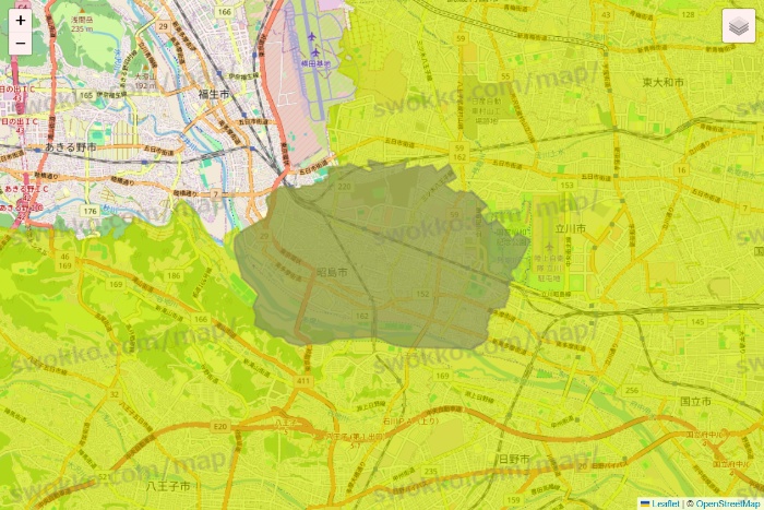 東京都のGreen Beans（グリーンビーンズ）のエリア地図