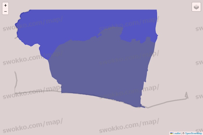 静岡県のRocket Now（ロケットナウ）のエリア地図
