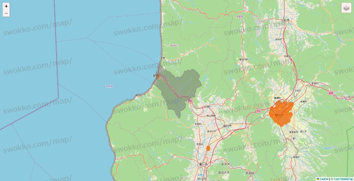 北海道の7NOW（セブンナウ）のエリア地図