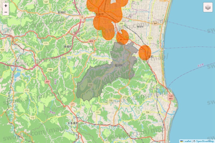 千葉県の7NOW（セブンナウ）のエリア地図