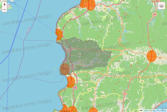 千葉県の7NOW（セブンナウ）のエリア地図