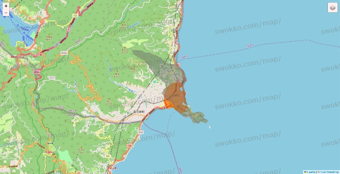 神奈川県の7NOW（セブンナウ）のエリア地図