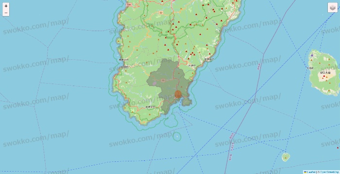 静岡県の7NOW（セブンナウ）のエリア地図