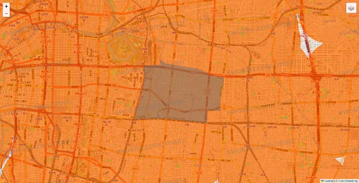 大阪府の7NOW（セブンナウ）のエリア地図