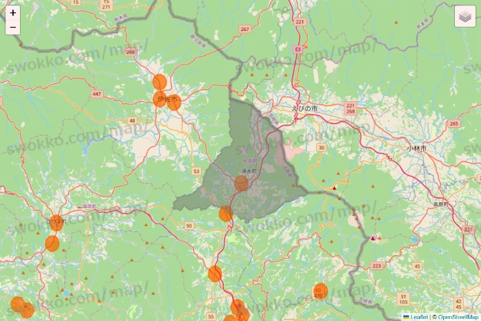 鹿児島県の7NOW（セブンナウ）のエリア地図