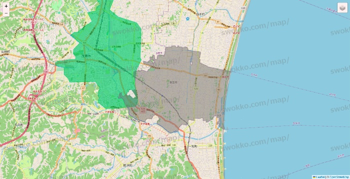 千葉県のUber Eats（ウーバーイーツ）のエリア地図