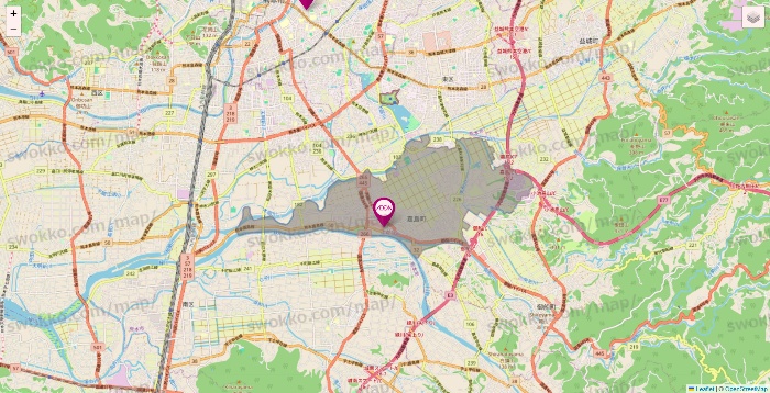 熊本県のイオンの店舗地図