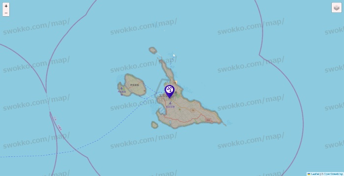 沖縄県のエニタイムフィットネスの店舗地図