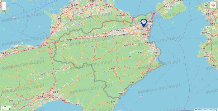 徳島県のアクトスの店舗地図