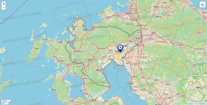 佐賀県のアクトスの店舗地図