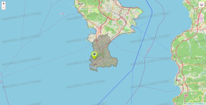 神奈川県のベストライフの施設地図