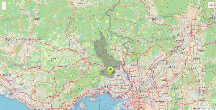 兵庫県のベストライフの施設地図