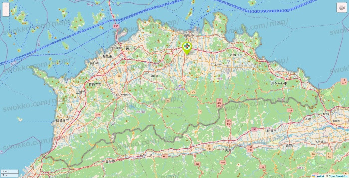 香川県のベストライフの施設地図