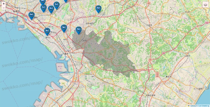 千葉県のBig-A（ビッグ・エー）の店舗地図