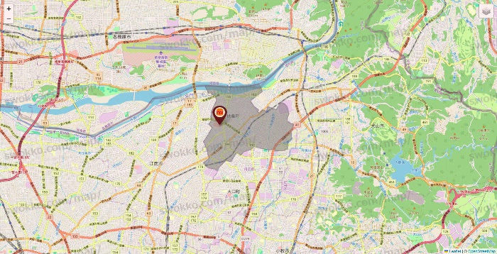 愛知県のバーガーキングの店舗地図