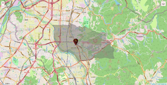 京都府のカフェ ド クリエの店舗地図