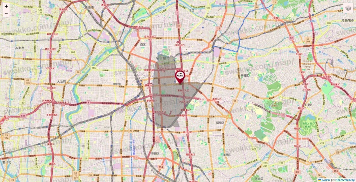 愛知県のベローチェの店舗地図