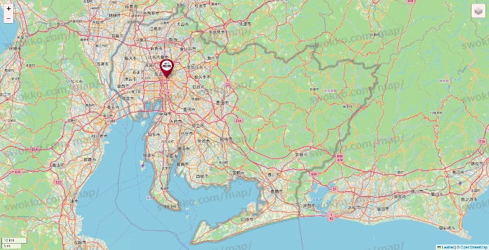 愛知県のベローチェの店舗地図