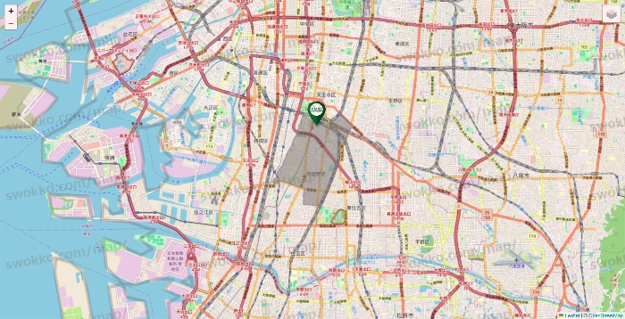 大阪府のカインズの店舗地図