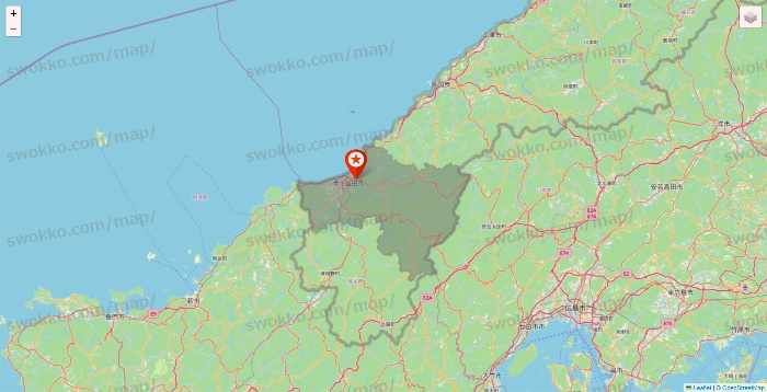 島根県のキャンドゥ（Can★Do）の店舗地図