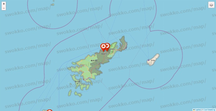鹿児島県のキャンドゥ（Can★Do）の店舗地図