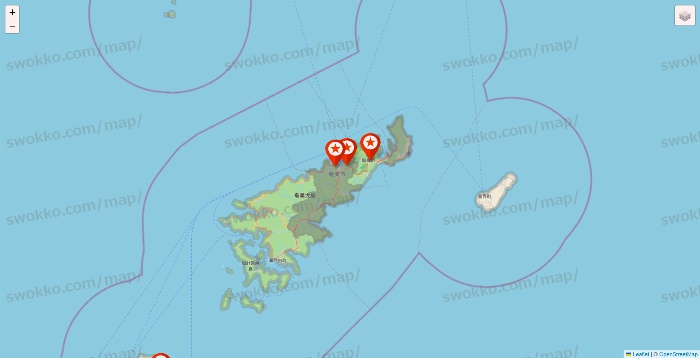 鹿児島県のキャンドゥ（Can★Do）の店舗地図