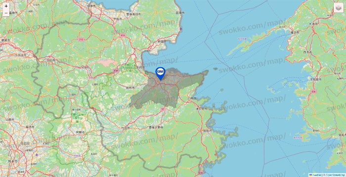 大分県のセントラルスポーツの店舗地図