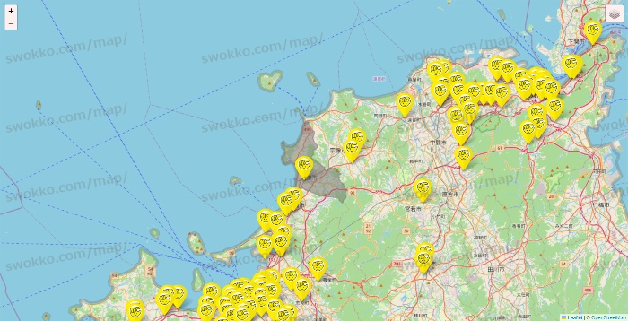 福岡県のチョコザップの店舗地図