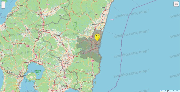 宮崎県のチョコザップの店舗地図