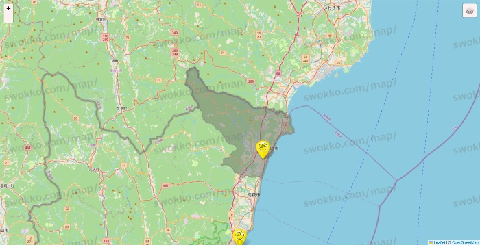 茨城県のチョコザップの店舗地図