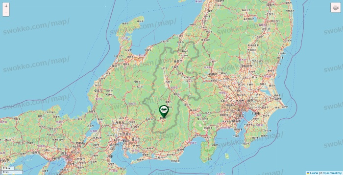 長野県の珈琲館の店舗地図