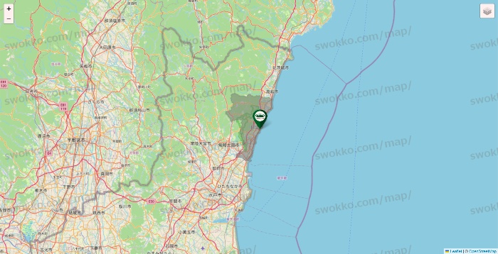 茨城県の珈琲館の店舗地図