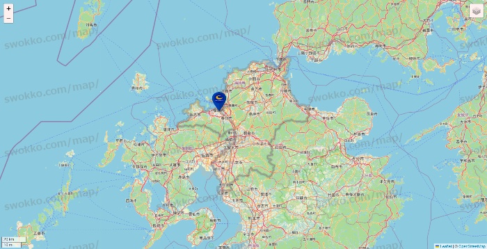 福岡県のコート・ダジュールの店舗地図