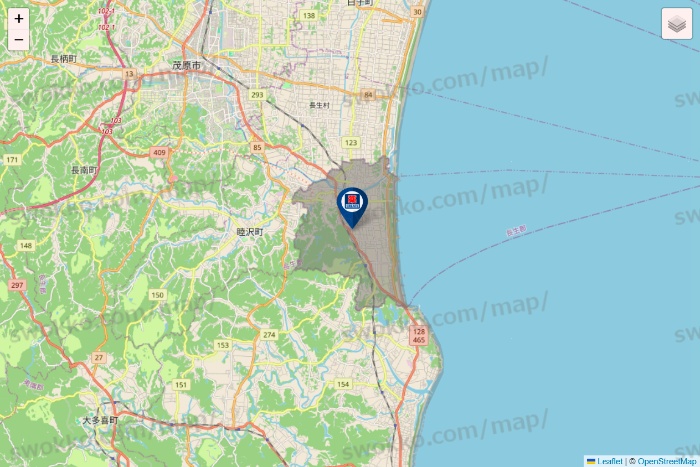 千葉県のクリエイトSDの店舗地図