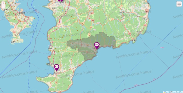 千葉県のカーブスの店舗地図