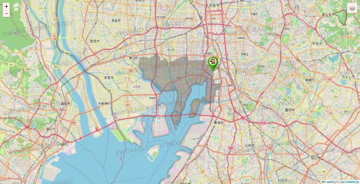 愛知県の大黒天系（ラ・ムー、ディオ、バリュー100、ザ・大黒天）の店舗地図