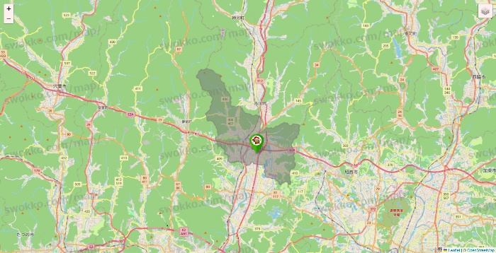 兵庫県の大黒天系（ラ・ムー、ディオ、バリュー100、ザ・大黒天）の店舗地図