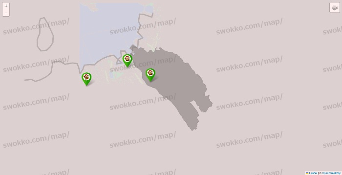 福岡県の大黒天系（ラ・ムー、ディオ、バリュー100、ザ・大黒天）の店舗地図