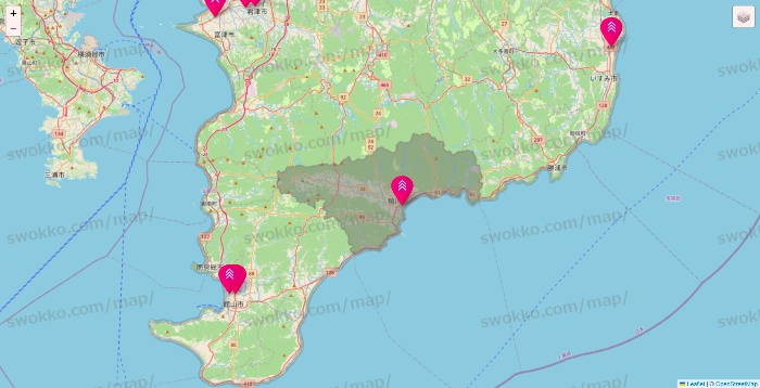 千葉県のダイソー（DASIO）の店舗地図