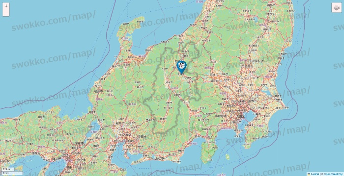 長野県のだんまや水産の店舗地図
