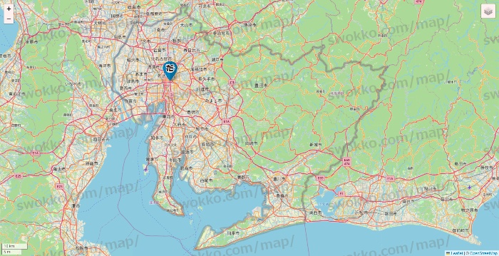 愛知県のだんまや水産の店舗地図