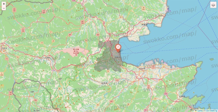 大分県のDione（ディオーネ）の店舗地図