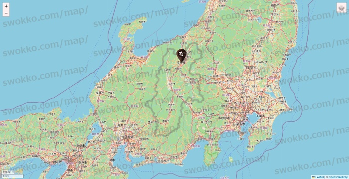長野県の土間土間の店舗地図