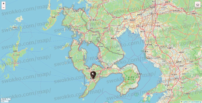 長崎県の土間土間の店舗地図