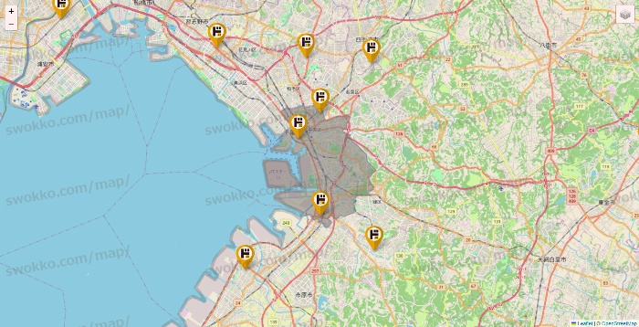 千葉県のドン・キホーテの店舗地図