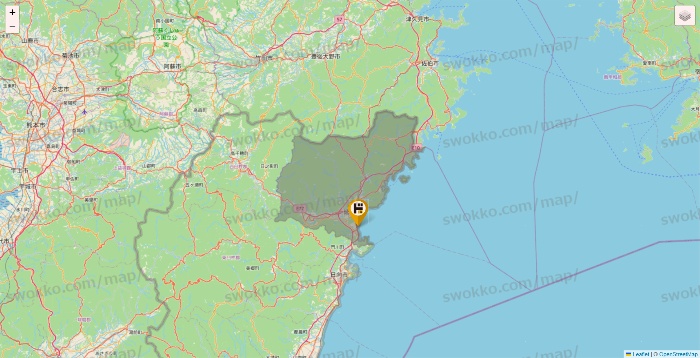 宮崎県のドン・キホーテの店舗地図