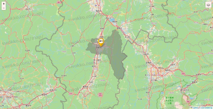 長野県のドトールの店舗地図