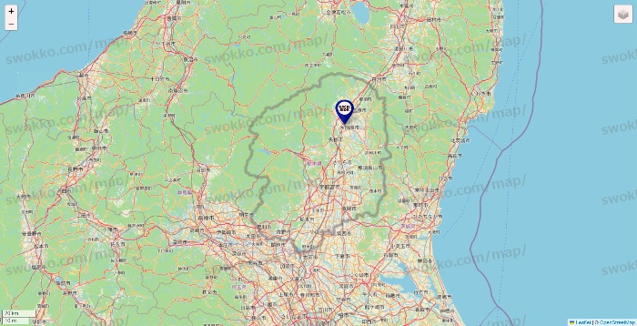 栃木県のエクセルシオールカフェの店舗地図